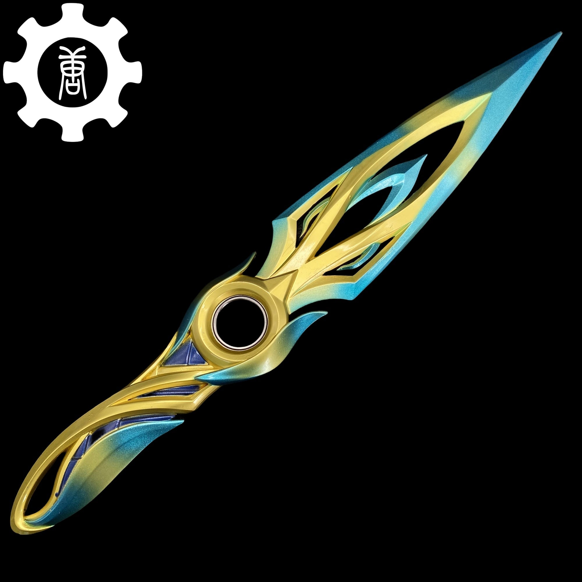 Metal Dull Blade Mystbloom Kunai 11'' Game Prop 3 Colors - Tophatter Daily Deals