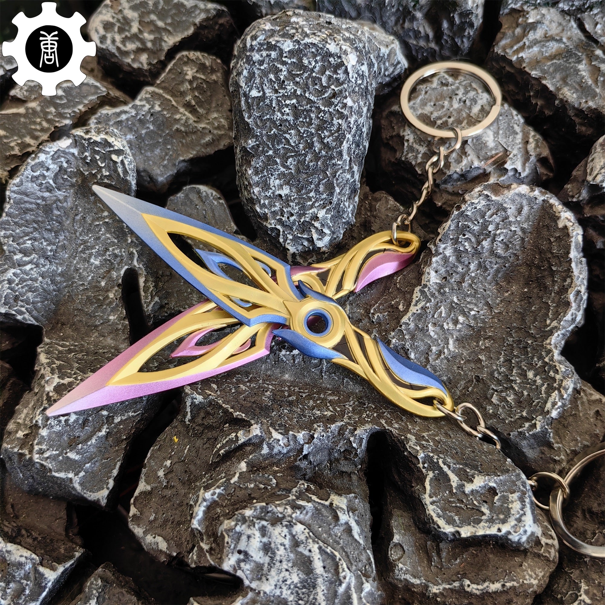 Metal Mystbloom Kunai Tiny Keychain Pendant - Tophatter Daily Deals