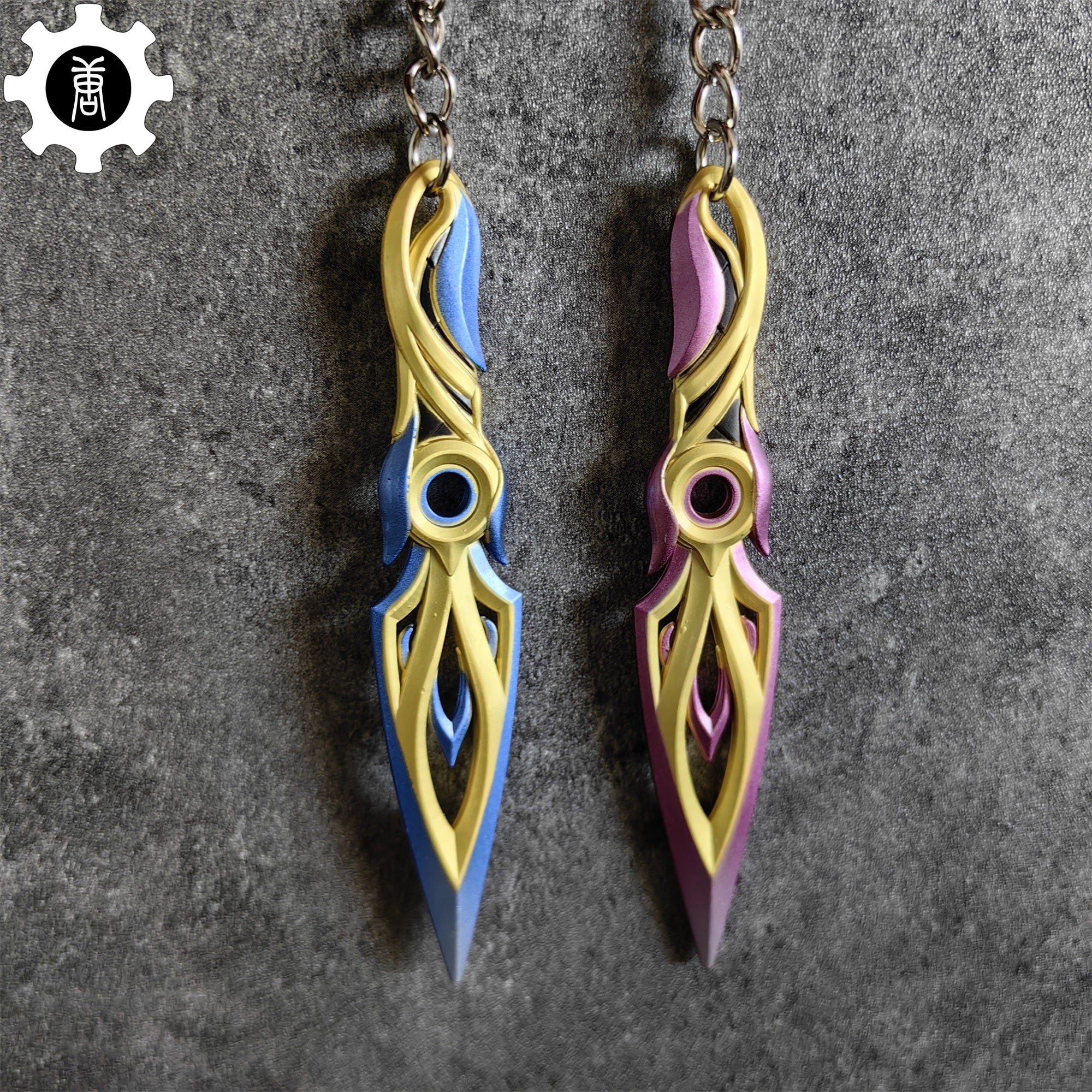 Metal Mystbloom Kunai Tiny Keychain Pendant - Tophatter Daily Deals