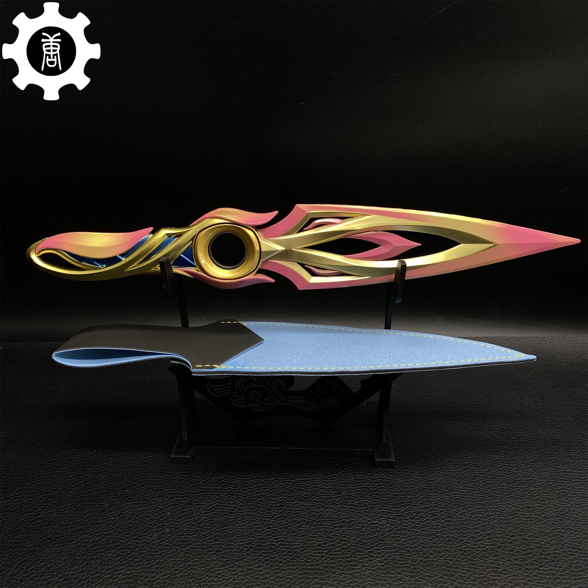 Metal Dull Blade Mystbloom Kunai 11'' Game Prop 3 Colors - Tophatter Daily Deals