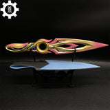 Metal Dull Blade Mystbloom Kunai 11'' Game Prop 3 Colors - Tophatter Daily Deals