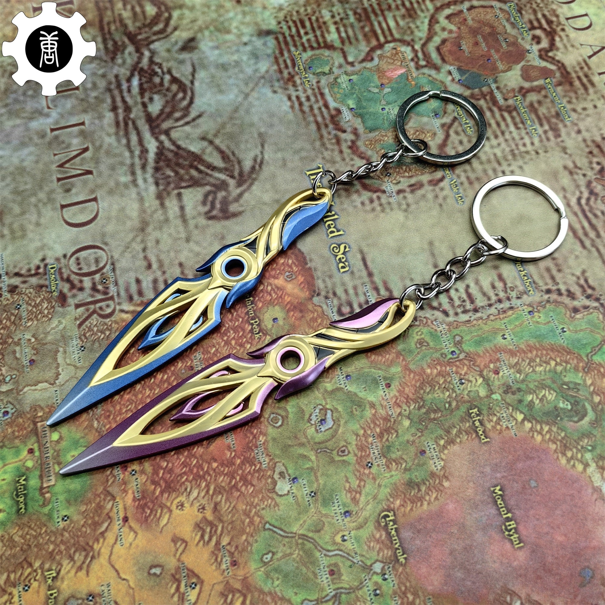 Metal Mystbloom Kunai Tiny Keychain Pendant - Tophatter Daily Deals