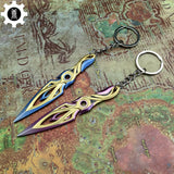 Metal Mystbloom Kunai Tiny Keychain Pendant - Tophatter Daily Deals