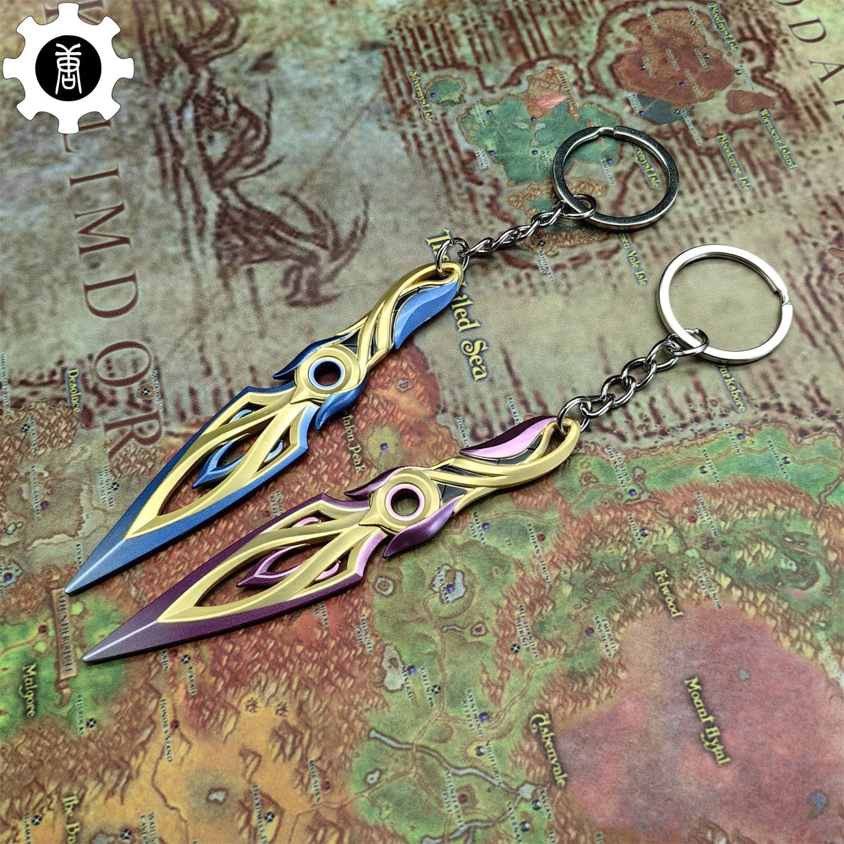 Metal Mystbloom Kunai Tiny Keychain Pendant - Tophatter Daily Deals