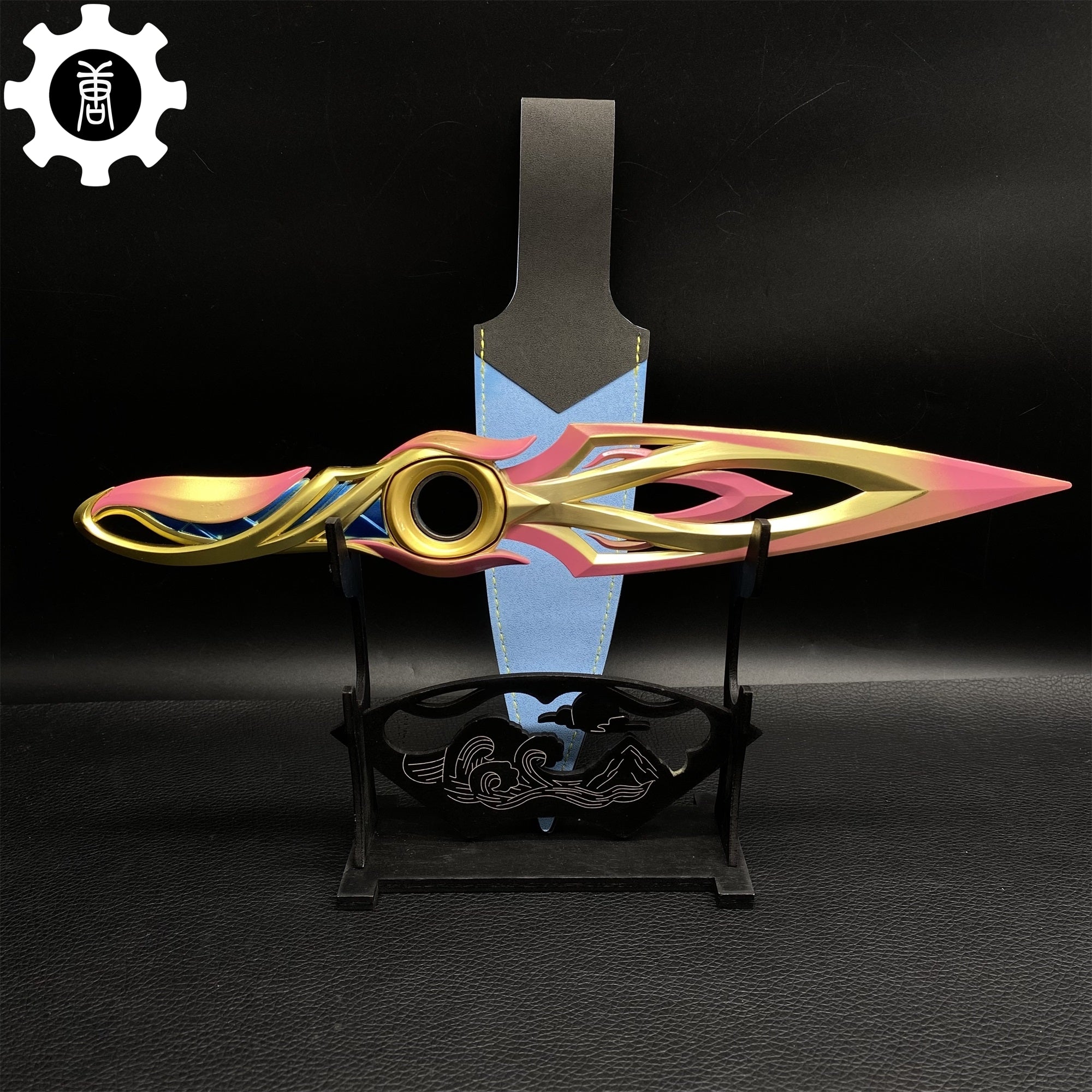 Metal Dull Blade Mystbloom Kunai 11'' Game Prop 3 Colors - Tophatter Daily Deals