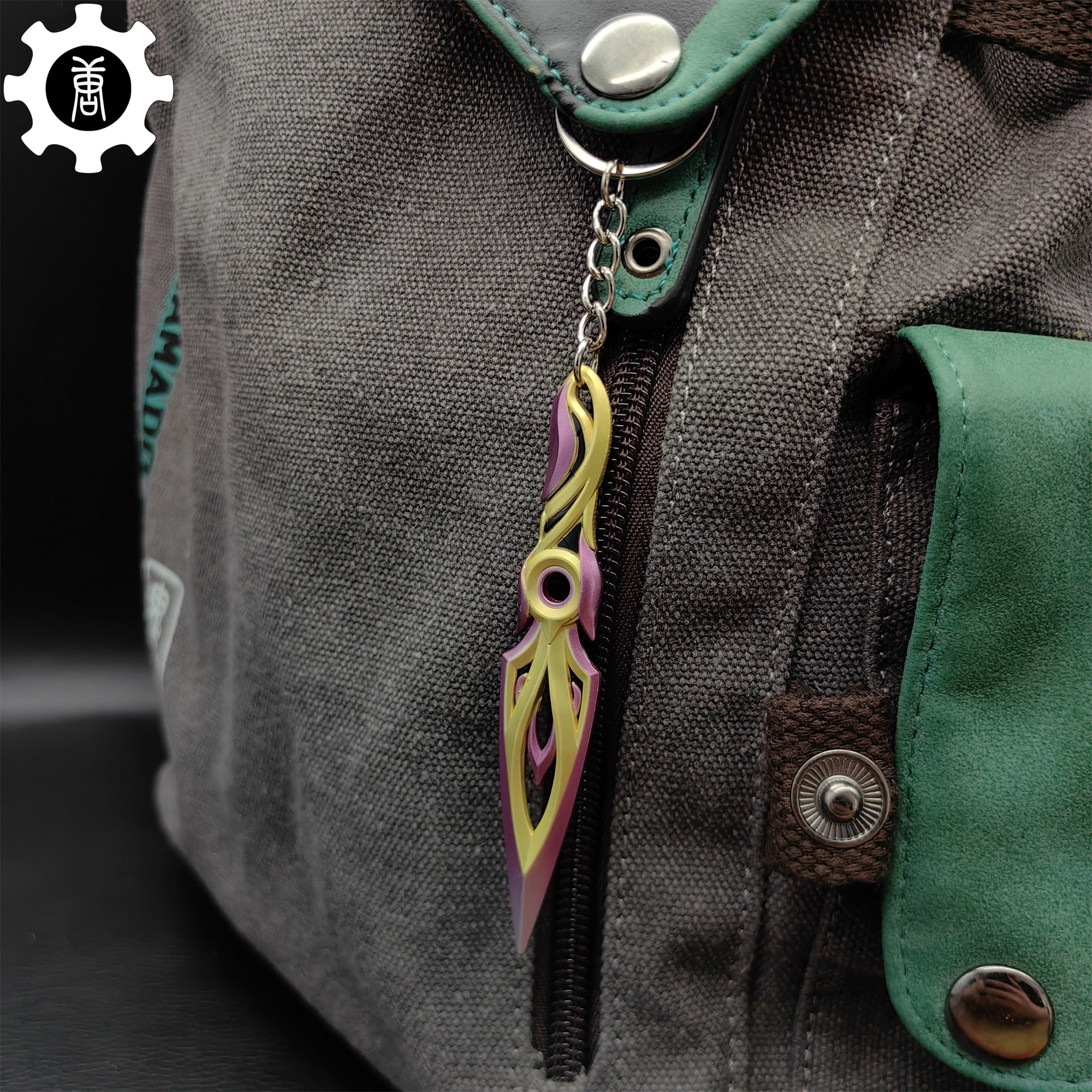 Metal Mystbloom Kunai Tiny Keychain Pendant - Tophatter Daily Deals