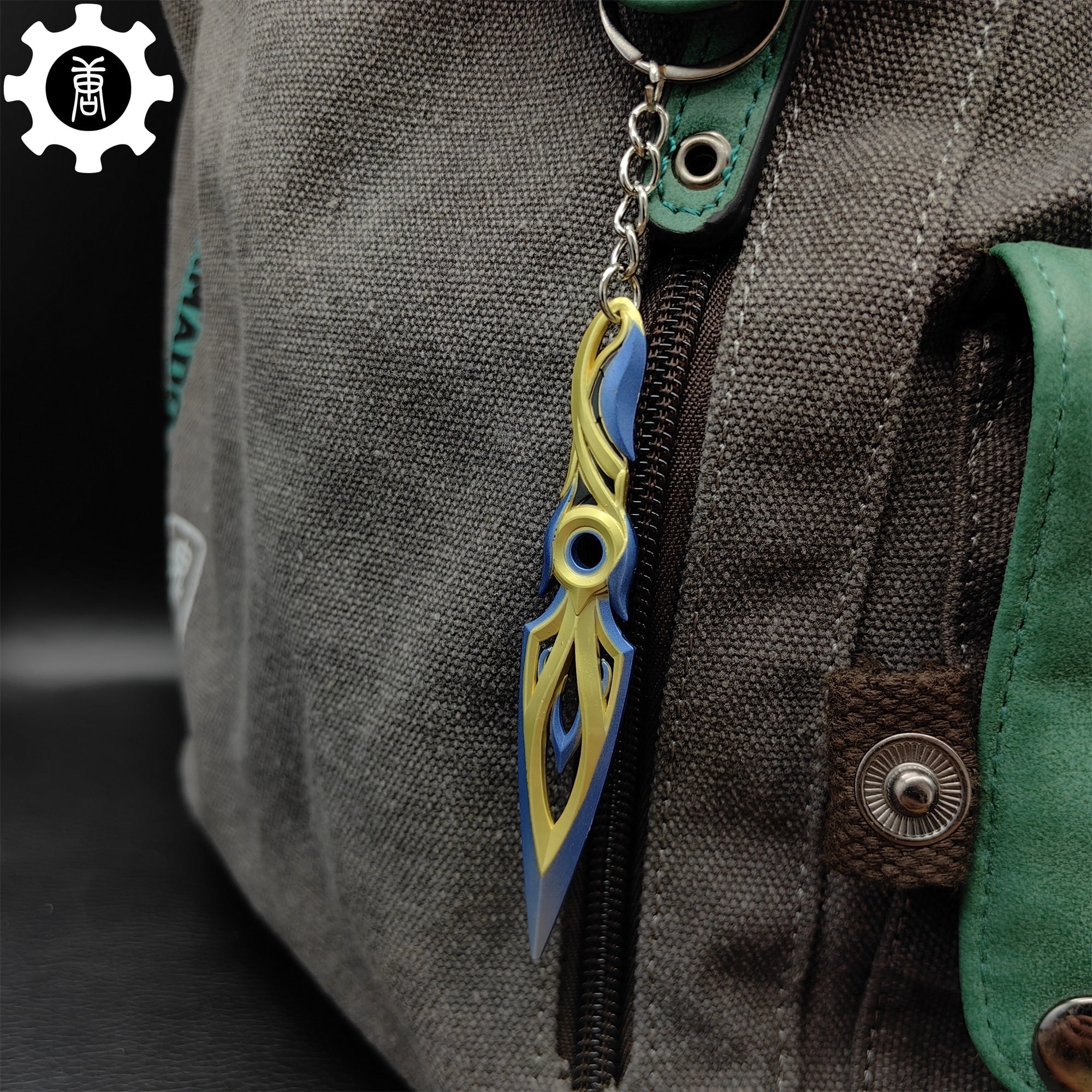 Metal Mystbloom Kunai Tiny Keychain Pendant - Tophatter Daily Deals