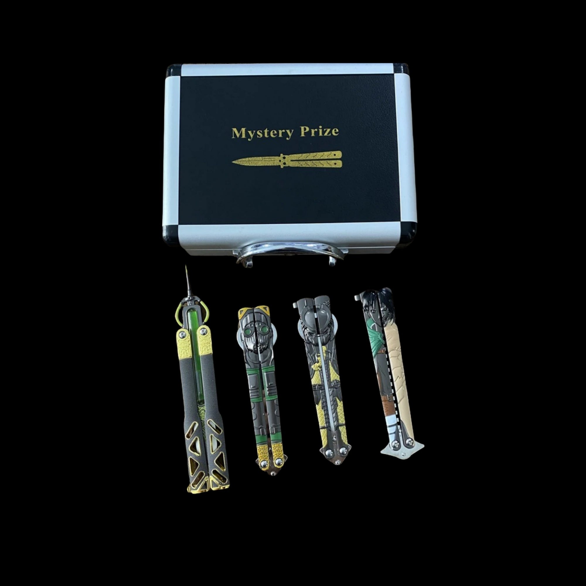 Super Worth 4 In 1 Balisong Mystery Prize Box - Tophatter Daily Deals