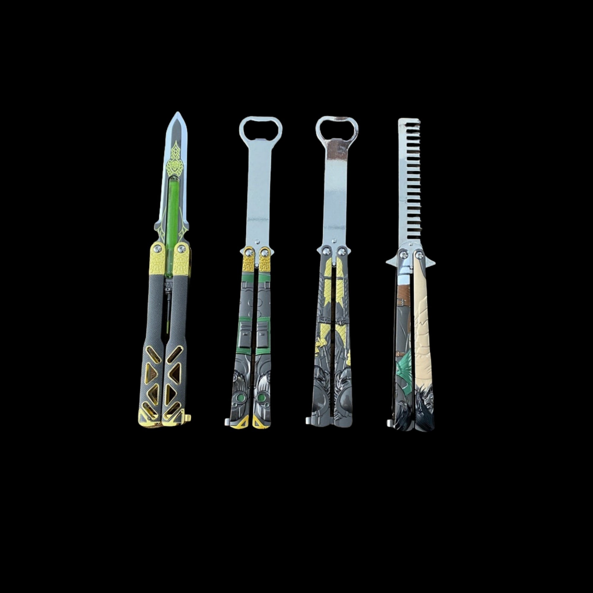 Super Worth 4 In 1 Balisong Mystery Prize Box - Tophatter Daily Deals