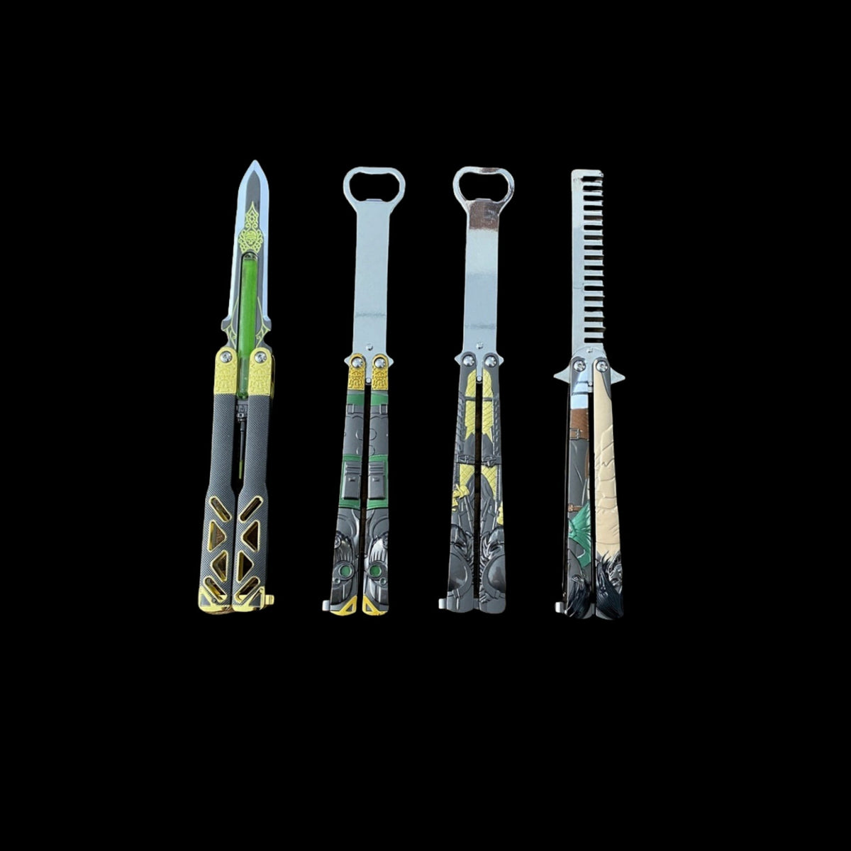 Super Worth 4 In 1 Balisong Mystery Prize Box - Tophatter Daily Deals