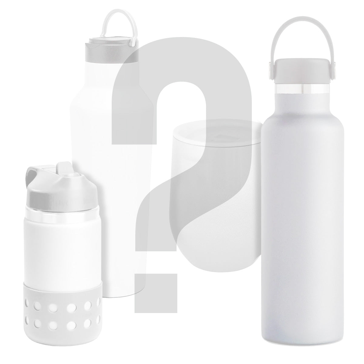 Mystery Water Bottles Assorted One Size Water Bottles - Tophatter Daily Deals