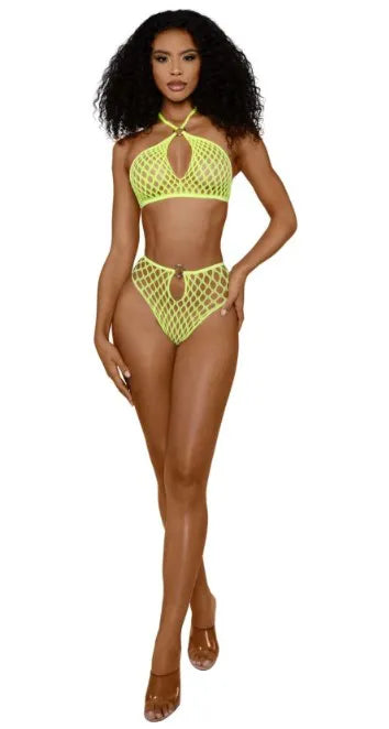 Situation Net 2-Piece Set – Nylon Spandex Lingerie Set > Clothes > Lingerie Sets - Tophatter Daily Deals