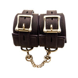 BOUND Nubuck Leather Wrist Restraints – Adjustable Soft Leather Bondage Restraints > Bondage Gear > Restraints - Tophatter Daily Deals