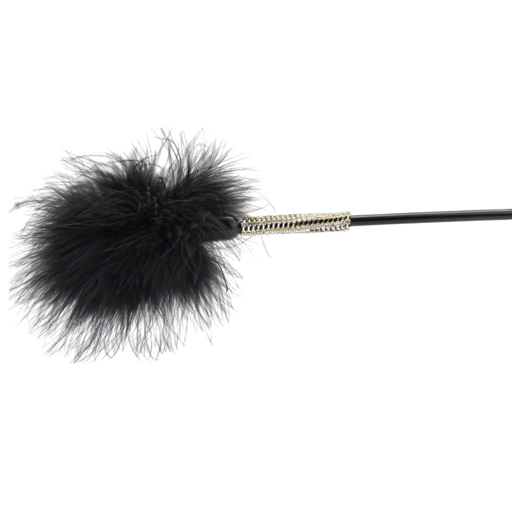 Bound to Please Silicone Heart Shaped Crop with Feather Tickler – Silicone Crop with Feather Tickler > Bondage Gear > Ticklers - Tophatter Daily Deals