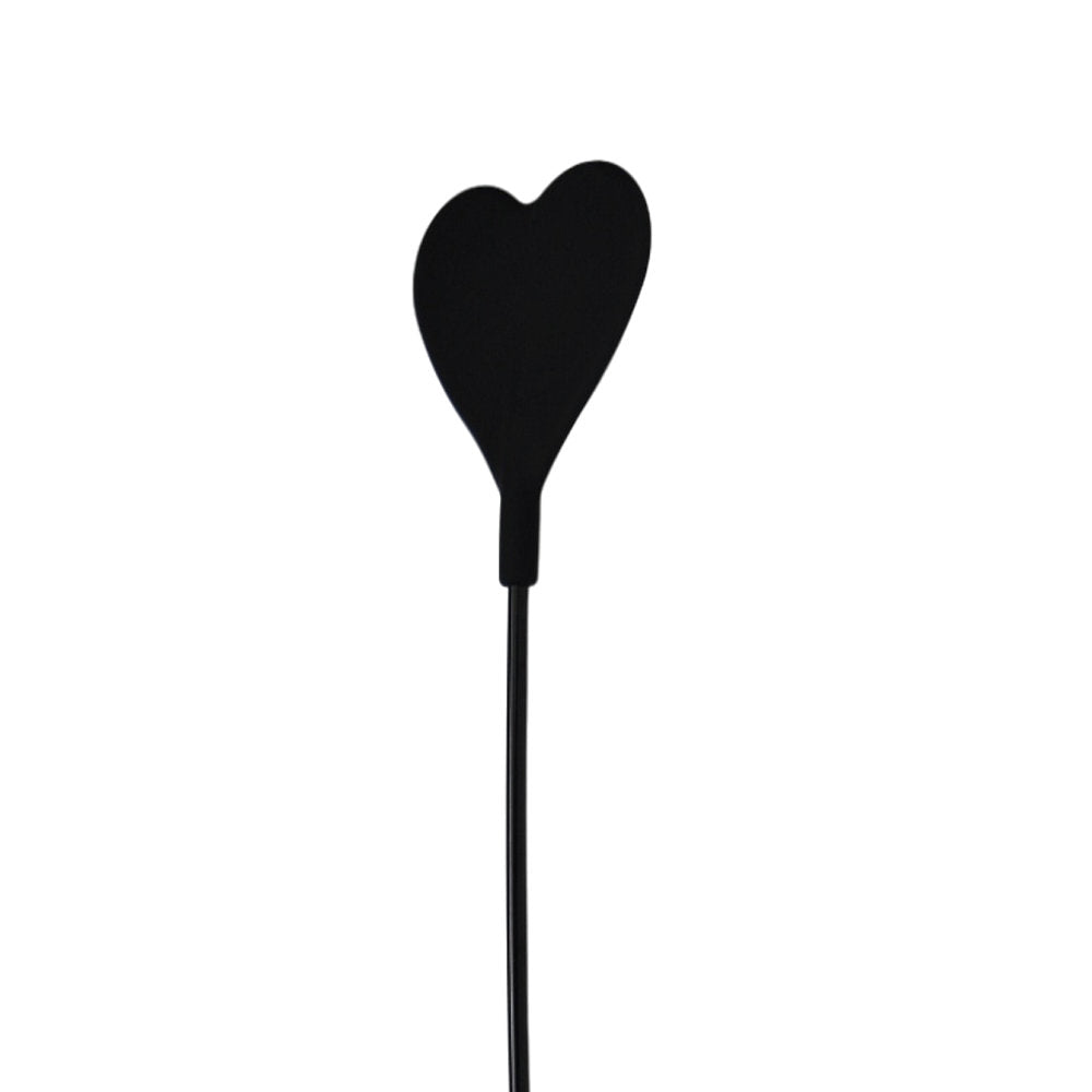 Bound to Please Silicone Heart Shaped Crop with Feather Tickler – Silicone Crop with Feather Tickler > Bondage Gear > Ticklers - Tophatter Daily Deals