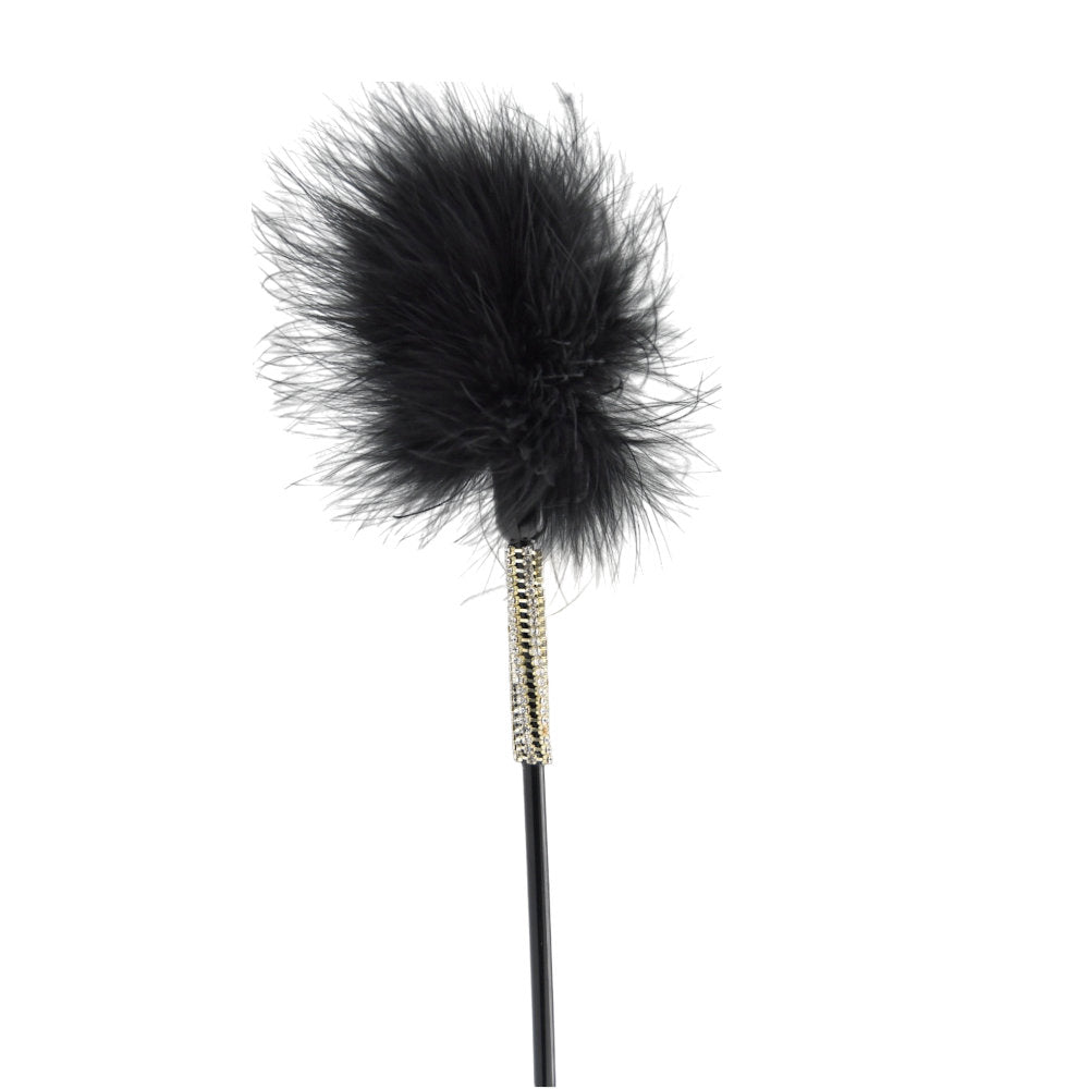 Bound to Please Silicone Heart Shaped Crop with Feather Tickler – Silicone Crop with Feather Tickler > Bondage Gear > Ticklers - Tophatter Daily Deals