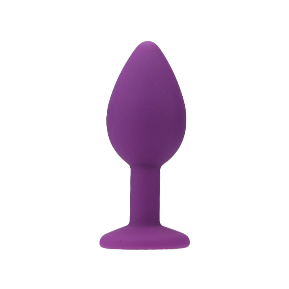 Loving Joy Jewelled Silicone Butt Plug Small > Anal Range > Jewel Butt Plugs - Tophatter Daily Deals