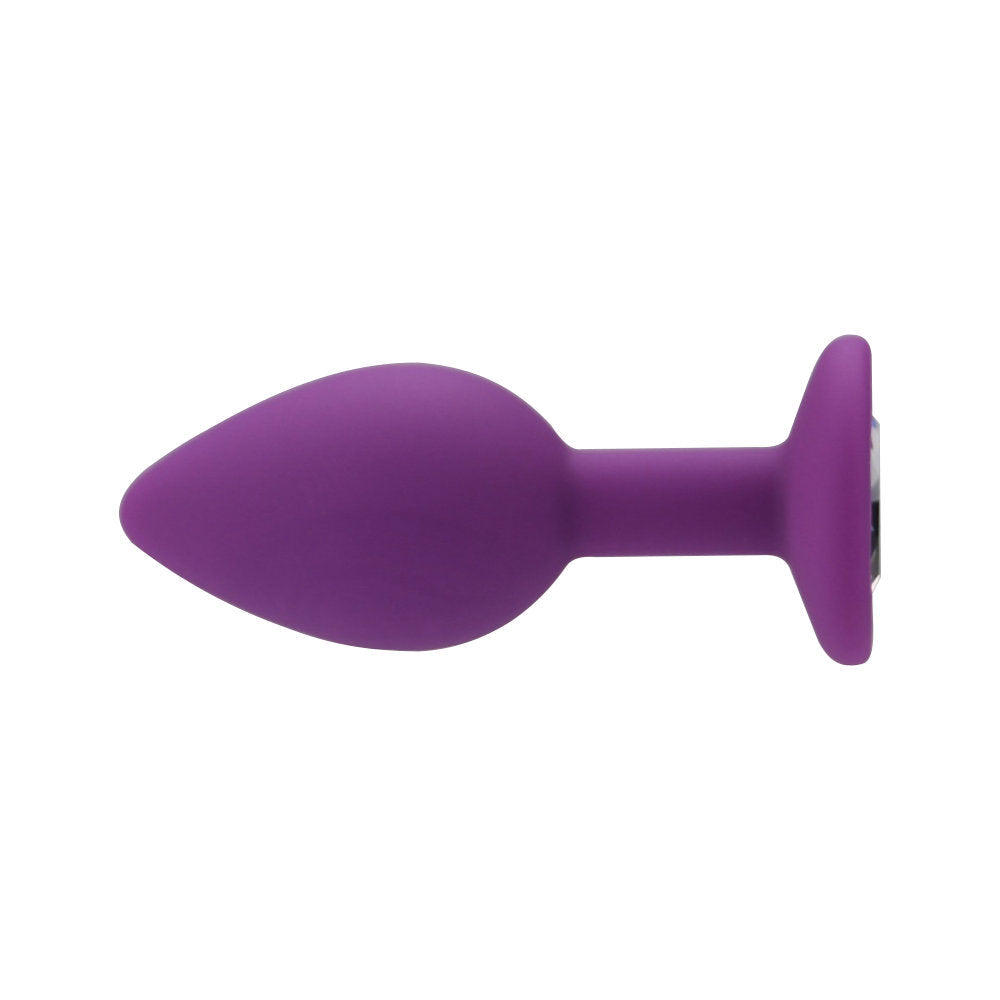 Loving Joy Jewelled Silicone Butt Plug Small > Anal Range > Jewel Butt Plugs - Tophatter Daily Deals