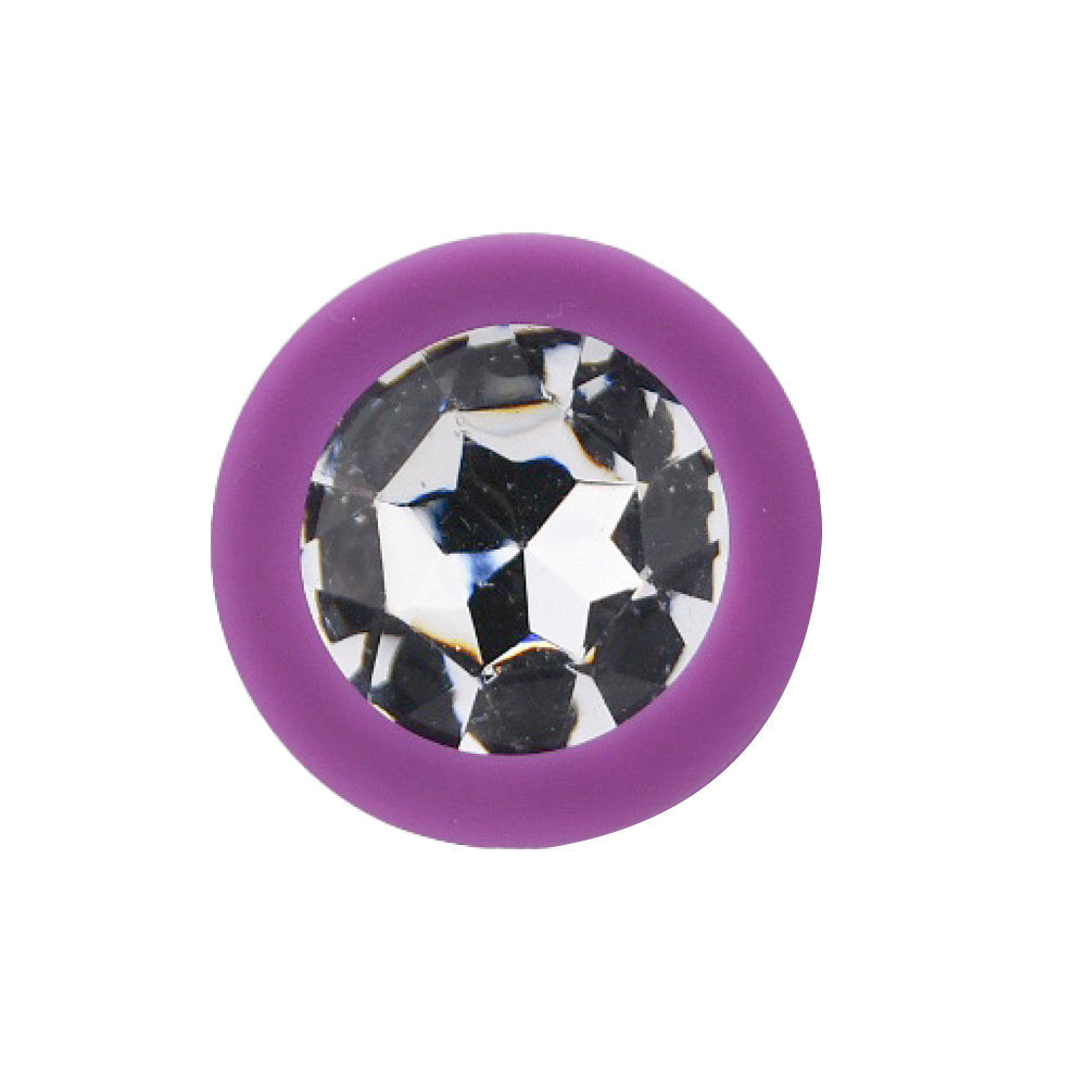 Loving Joy Jewelled Silicone Butt Plug Small > Anal Range > Jewel Butt Plugs - Tophatter Daily Deals