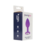 Loving Joy Jewelled Silicone Butt Plug Small > Anal Range > Jewel Butt Plugs - Tophatter Daily Deals