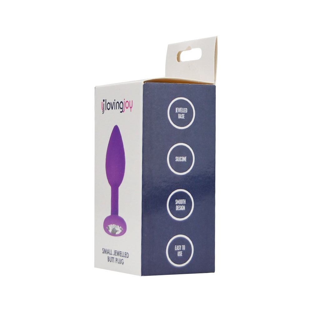 Loving Joy Jewelled Silicone Butt Plug Small > Anal Range > Jewel Butt Plugs - Tophatter Daily Deals