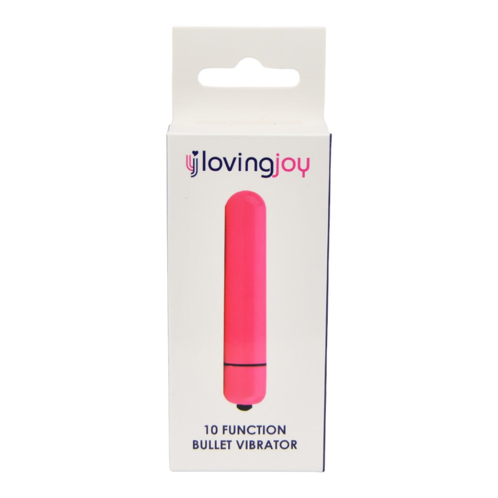 Loving Joy 10 Function (Pink) Slim Bullet Vibrator > Vibrators > Mini Vibrators - Tophatter Daily Deals