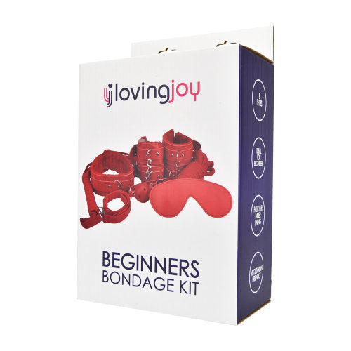 Loving Joy Beginner's Bondage Kit (Red) – 8 Piece Bondage Kit > Bondage Gear > Bondage Kits - Tophatter Daily Deals