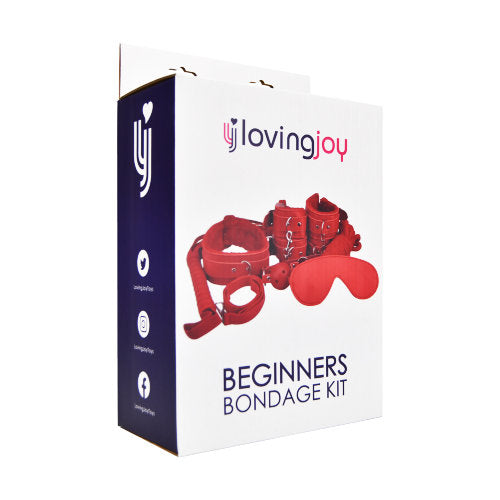 Loving Joy Beginner's Bondage Kit (Red) – 8 Piece Bondage Kit > Bondage Gear > Bondage Kits - Tophatter Daily Deals