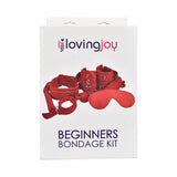 Loving Joy Beginner's Bondage Kit (Red) – 8 Piece Bondage Kit > Bondage Gear > Bondage Kits - Tophatter Daily Deals