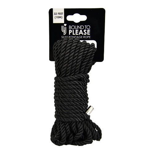 Bound to Please Silky Bondage Rope 10 Meter Black – Silky Strong Bondage Rope > Bondage Gear > Rope - Tophatter Daily Deals