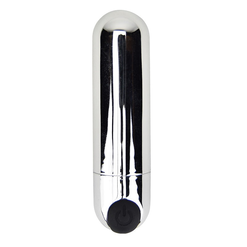 Loving Joy 10 Function Rechargeable Bullet Vibrator (Silver) > Vibrators > Mini Vibrators - Tophatter Daily Deals