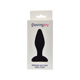 Loving Joy Silicone Anal Plug Medium – Silicone Butt Plug Insertable Length 9 cm Diameter 3.3 cm > Anal Range > Butt Plugs - Tophatter Daily Deals