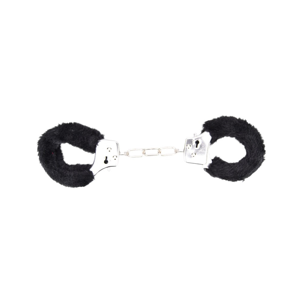 Bound to Play Heavy Duty Furry Handcuffs (Black) – Adjustable Role-Play Handcuffs > Bondage Gear > Handcuffs - Tophatter Daily Deals