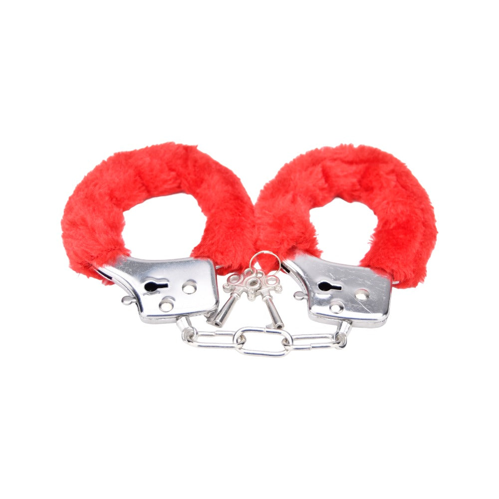 Bound To Play Heavy Duty Furry Handcuffs – Adjustable Handcuffs > Bondage Gear > Handcuffs - Tophatter Daily Deals
