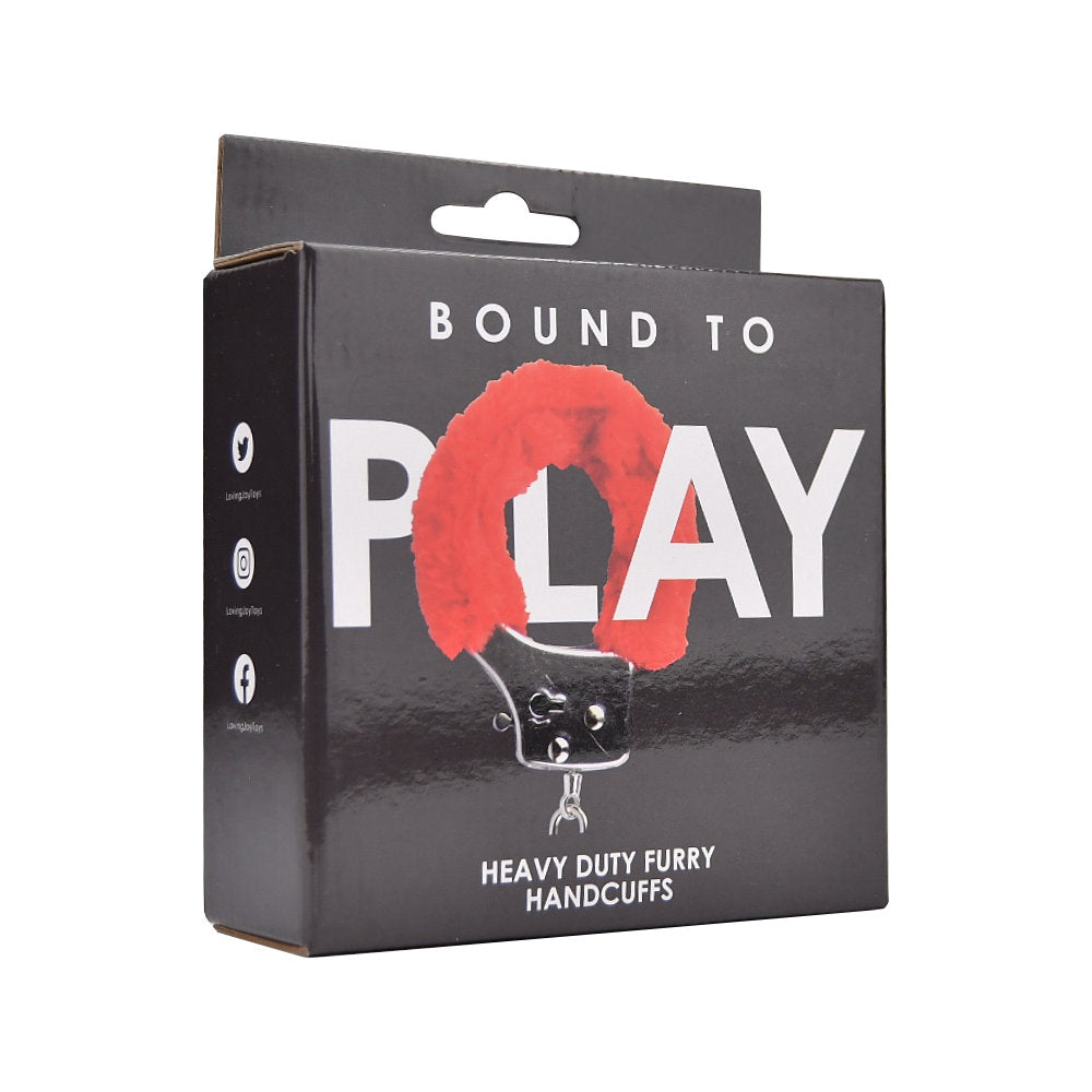 Bound To Play Heavy Duty Furry Handcuffs – Adjustable Handcuffs > Bondage Gear > Handcuffs - Tophatter Daily Deals