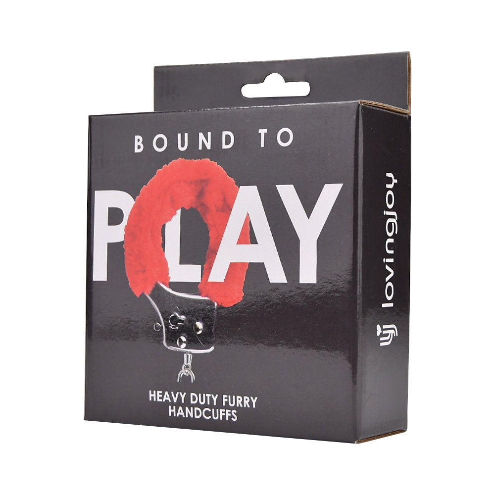 Bound To Play Heavy Duty Furry Handcuffs – Adjustable Handcuffs > Bondage Gear > Handcuffs - Tophatter Daily Deals
