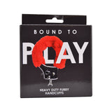 Bound To Play Heavy Duty Furry Handcuffs – Adjustable Handcuffs > Bondage Gear > Handcuffs - Tophatter Daily Deals