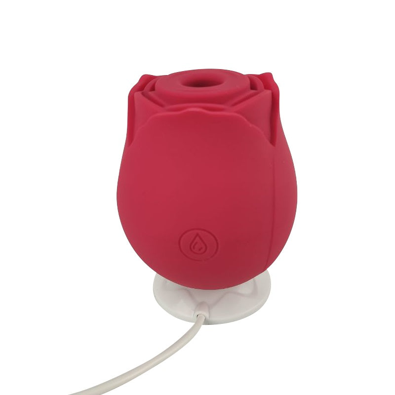 Loving Joy Rose Toy – Waterproof USB Rechargeable Clitoral Suction Vibrator > Sex Toys For Ladies > Rose Stimulators - Tophatter Daily Deals