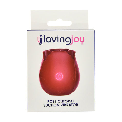 Loving Joy Rose Toy – Waterproof USB Rechargeable Clitoral Suction Vibrator > Sex Toys For Ladies > Rose Stimulators - Tophatter Daily Deals