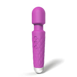 Loving Joy 20 Function Wand Vibrator (Purple) – Waterproof Rechargeable Wand Vibrator 8 Inches > Sex Toys > Mini Massagers - Tophatter Daily Deals