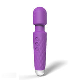 Loving Joy 20 Function Wand Vibrator (Purple) – Waterproof Rechargeable Wand Vibrator 8 Inches > Sex Toys > Mini Massagers - Tophatter Daily Deals