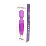 Loving Joy 20 Function Wand Vibrator (Purple) – Waterproof Rechargeable Wand Vibrator 8 Inches > Sex Toys > Mini Massagers - Tophatter Daily Deals