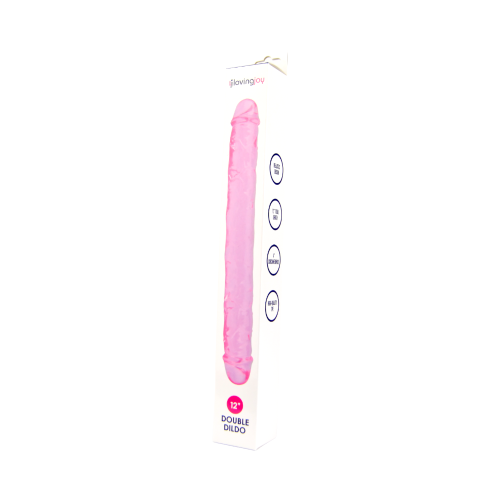 Loving Joy 12 Inch Double Dildo – Realistic Double-Ended Dildo > Dildos > Double Dildos - Tophatter Daily Deals