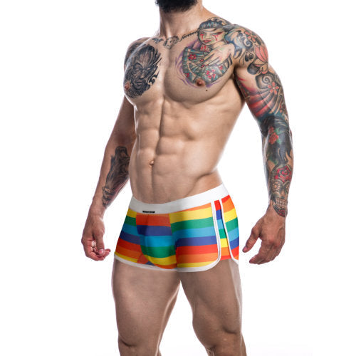 Cut 4 Men Athletic Trunk Rainbow Large Size > Clothes > Mens Trunks - Tophatter Daily Deals