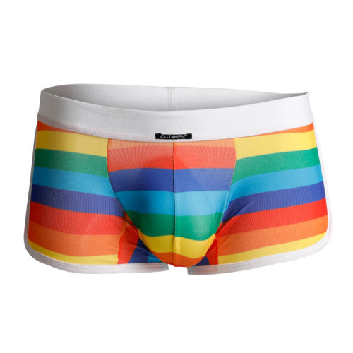 Cut 4 Men Athletic Trunk Rainbow Large Size > Clothes > Mens Trunks - Tophatter Daily Deals