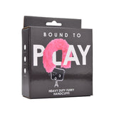 Bound to Play Heavy Duty Pink Furry Handcuffs – Adjustable Role-Play Restraints > Bondage Gear > Handcuffs - Tophatter Daily Deals
