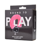 Bound to Play Heavy Duty Pink Furry Handcuffs – Adjustable Role-Play Restraints > Bondage Gear > Handcuffs - Tophatter Daily Deals