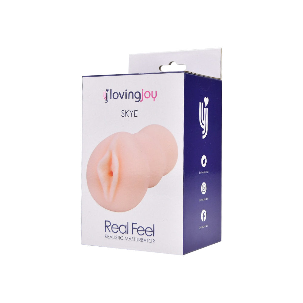 Loving Joy Skye – Realistic Male Masturbator with Textured Sleeve > Sex Toys For Men > Masturbators > Manual - Tophatter Daily Deals