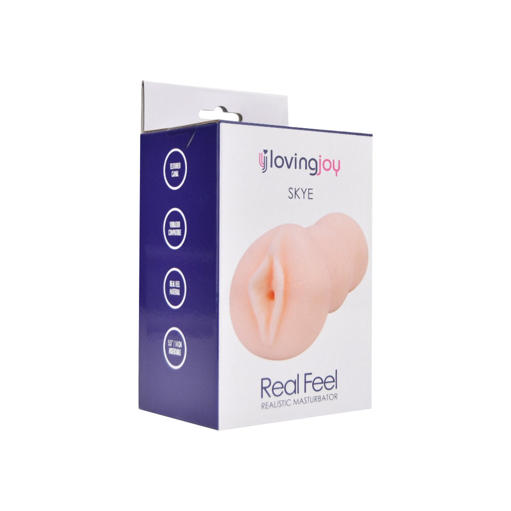 Loving Joy Skye – Realistic Male Masturbator with Textured Sleeve > Sex Toys For Men > Masturbators > Manual - Tophatter Daily Deals
