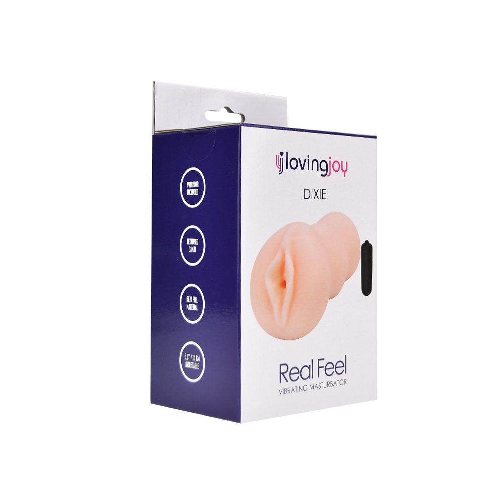 Loving Joy Dixie – Realistic Vibrating Male Masturbator 6.25 Inches > Sex Toys For Men > Masturbators > Vibrating - Tophatter Daily Deals